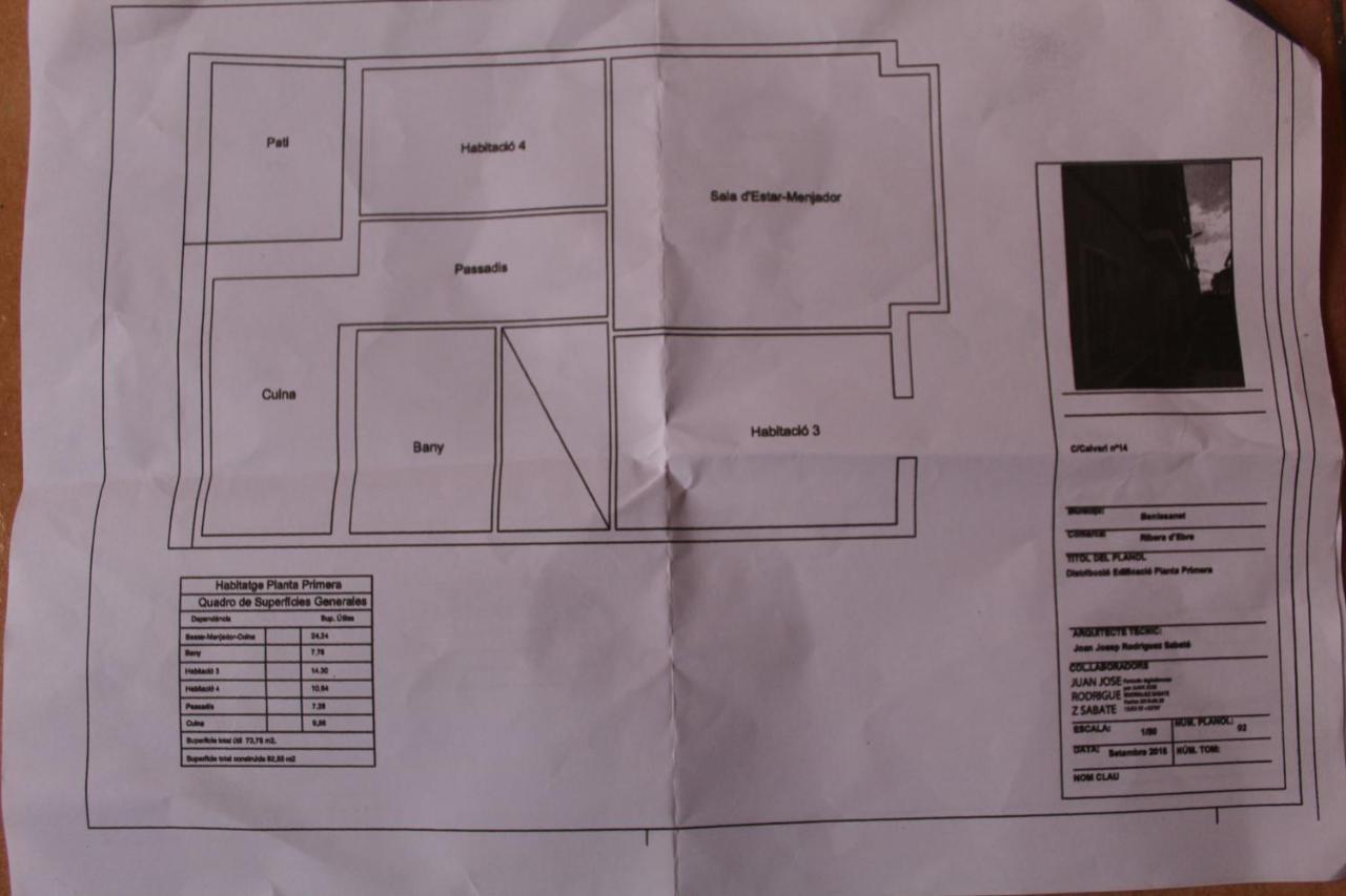 Casa Victor Villa Benissanet Eksteriør billede